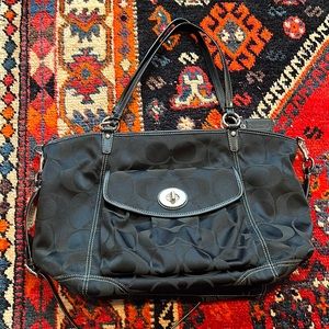 Vintage Coach tote